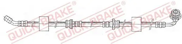 Bremsschlauch Vorderachse links QUICK BRAKE 50.951