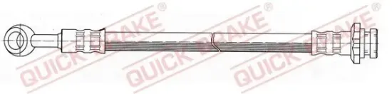 Bremsschlauch Hinterachse links Hinterachse rechts QUICK BRAKE 50.981 Bild Bremsschlauch Hinterachse links Hinterachse rechts QUICK BRAKE 50.981