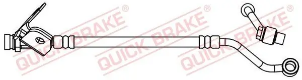 Bremsschlauch Hinterachse links außen QUICK BRAKE 58.014X