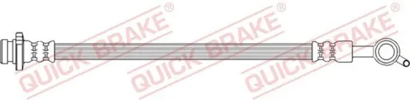 Bremsschlauch Hinterachse rechts außen QUICK BRAKE 58.022