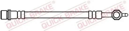 Bremsschlauch Hinterachse links Hinterachse rechts außen außen QUICK BRAKE 58.023 Bild Bremsschlauch Hinterachse links Hinterachse rechts außen außen QUICK BRAKE 58.023