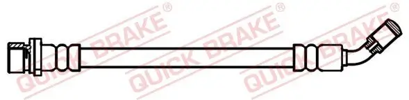 Bremsschlauch Hinterachse links außen QUICK BRAKE 58.026