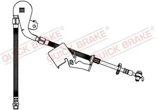 Bremsschlauch QUICK BRAKE 58.804X Bild Bremsschlauch QUICK BRAKE 58.804X