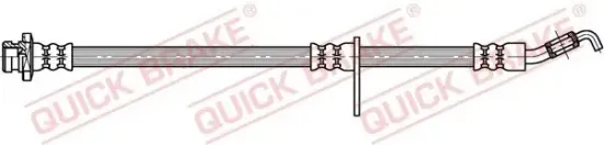 Bremsschlauch Vorderachse links Vorderachse rechts QUICK BRAKE 58.813 Bild Bremsschlauch Vorderachse links Vorderachse rechts QUICK BRAKE 58.813