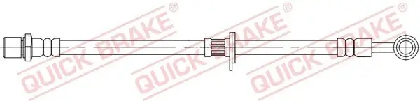 Bremsschlauch Vorderachse rechts QUICK BRAKE 58.817