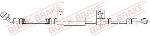 Bremsschlauch Vorderachse rechts QUICK BRAKE 58.821