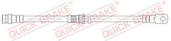 Bremsschlauch Hinterachse links Hinterachse rechts QUICK BRAKE 58.824 Bild Bremsschlauch Hinterachse links Hinterachse rechts QUICK BRAKE 58.824