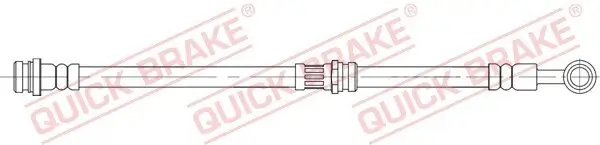 Bremsschlauch Vorderachse links Vorderachse rechts QUICK BRAKE 58.849