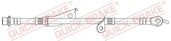 Bremsschlauch QUICK BRAKE 58.879