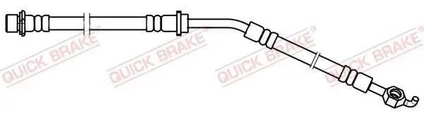 Bremsschlauch Vorderachse rechts QUICK BRAKE 58.886