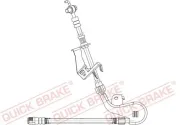 Bremsschlauch QUICK BRAKE 58.887X