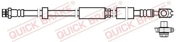 Bremsschlauch QUICK BRAKE 58.892X