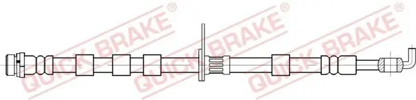 Bremsschlauch QUICK BRAKE 58.895