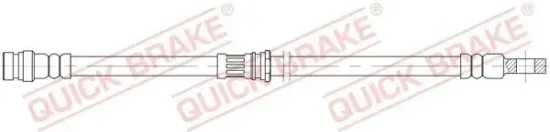 Bremsschlauch Hinterachse links Hinterachse rechts QUICK BRAKE 58.898 Bild Bremsschlauch Hinterachse links Hinterachse rechts QUICK BRAKE 58.898