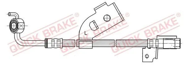 Bremsschlauch QUICK BRAKE 58.915