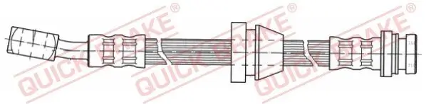 Bremsschlauch QUICK BRAKE 58.919