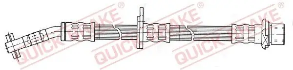 Bremsschlauch QUICK BRAKE 58.934