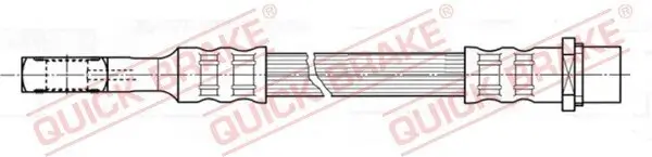 Bremsschlauch Hinterachse links Hinterachse rechts QUICK BRAKE 58.939