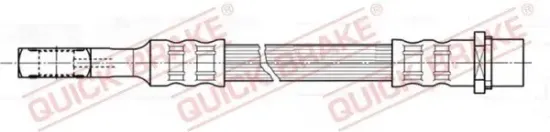 Bremsschlauch Hinterachse links Hinterachse rechts QUICK BRAKE 58.939 Bild Bremsschlauch Hinterachse links Hinterachse rechts QUICK BRAKE 58.939
