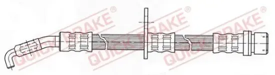 Bremsschlauch Vorderachse rechts QUICK BRAKE 58.944 Bild Bremsschlauch Vorderachse rechts QUICK BRAKE 58.944