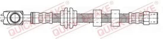 Bremsschlauch Vorderachse links Vorderachse rechts QUICK BRAKE 58.954 Bild Bremsschlauch Vorderachse links Vorderachse rechts QUICK BRAKE 58.954