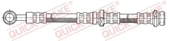 Bremsschlauch Vorderachse links QUICK BRAKE 58.968 Bild Bremsschlauch Vorderachse links QUICK BRAKE 58.968