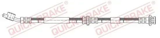 Bremsschlauch Vorderachse links QUICK BRAKE 58.970 Bild Bremsschlauch Vorderachse links QUICK BRAKE 58.970