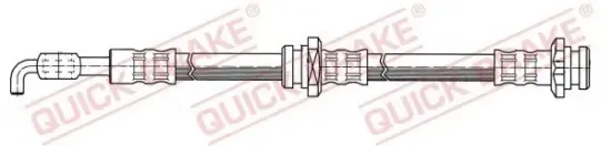 Bremsschlauch Vorderachse links Vorderachse rechts QUICK BRAKE 58.990 Bild Bremsschlauch Vorderachse links Vorderachse rechts QUICK BRAKE 58.990