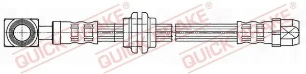 Bremsschlauch Vorderachse links Vorderachse rechts QUICK BRAKE 58.997