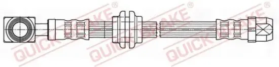 Bremsschlauch Vorderachse links Vorderachse rechts QUICK BRAKE 58.997 Bild Bremsschlauch Vorderachse links Vorderachse rechts QUICK BRAKE 58.997