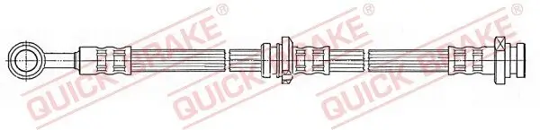 Bremsschlauch Hinterachse rechts QUICK BRAKE 59.911