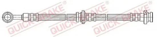 Bremsschlauch Hinterachse rechts QUICK BRAKE 59.911 Bild Bremsschlauch Hinterachse rechts QUICK BRAKE 59.911