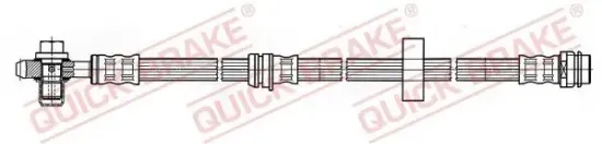 Bremsschlauch Vorderachse links Vorderachse rechts QUICK BRAKE 59.951X Bild Bremsschlauch Vorderachse links Vorderachse rechts QUICK BRAKE 59.951X