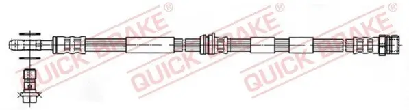 Bremsschlauch Vorderachse links Vorderachse rechts QUICK BRAKE 59.975X