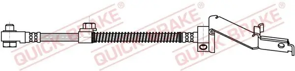 Bremsschlauch Vorderachse rechts QUICK BRAKE 86.901X