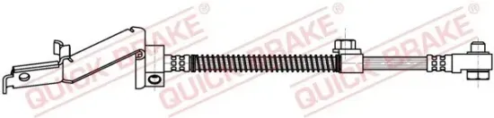 Bremsschlauch Vorderachse links QUICK BRAKE 86.902X Bild Bremsschlauch Vorderachse links QUICK BRAKE 86.902X