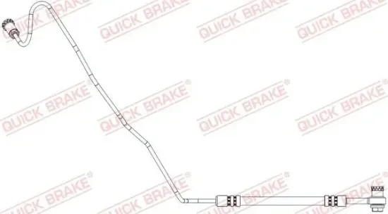 Bremsschlauch QUICK BRAKE 96.020X Bild Bremsschlauch QUICK BRAKE 96.020X