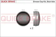 Kappe, Radlager Hinterachse QUICK BRAKE 9821K