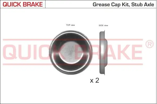 Kappe, Radlager QUICK BRAKE 9826K