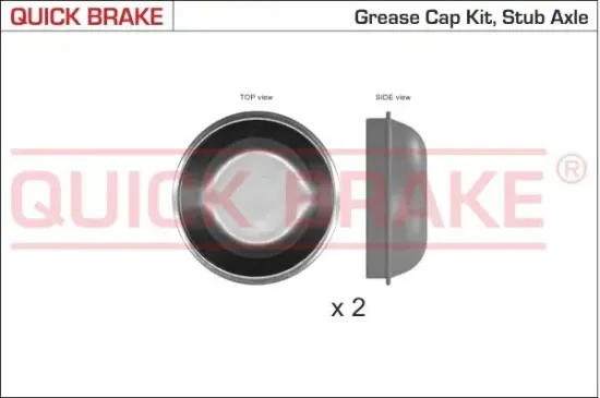 Kappe, Radlager QUICK BRAKE 9827K Bild Kappe, Radlager QUICK BRAKE 9827K