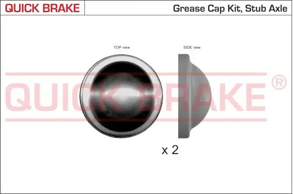 Kappe, Radlager QUICK BRAKE 9829K