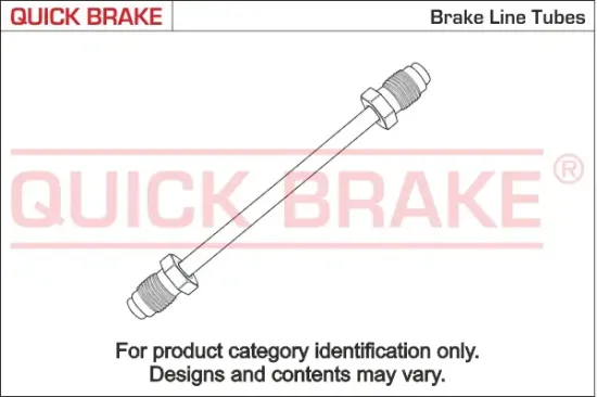 Bremsleitung QUICK BRAKE CU-0315D-D Bild Bremsleitung QUICK BRAKE CU-0315D-D