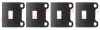 Anti-Quietsch-Folie, Bremsbelag (Rückenplatte) QUICK BRAKE W1214