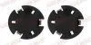 Anti-Quietsch-Folie, Bremsbelag (Rückenplatte) Vorderachse QUICK BRAKE W1244