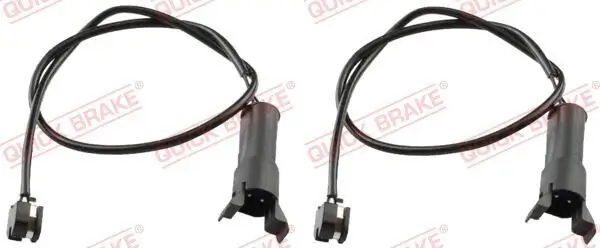 Warnkontakt, Bremsbelagverschleiß Hinterachse QUICK BRAKE WS 0110 A