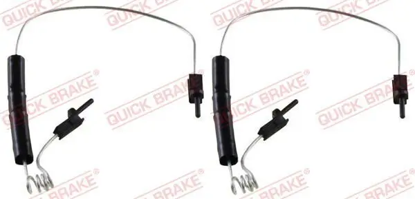 Warnkontakt, Bremsbelagverschleiß Hinterachse QUICK BRAKE WS 0176 A