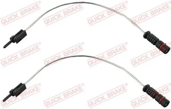 Warnkontakt, Bremsbelagverschleiß Hinterachse außen QUICK BRAKE WS 0182 A
