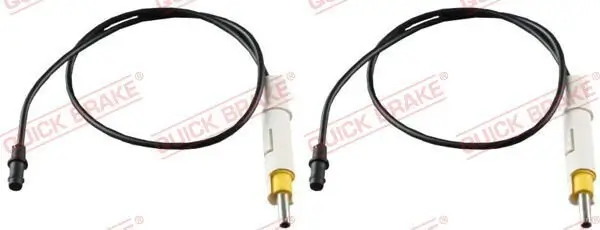 Warnkontakt, Bremsbelagverschleiß Vorderachse außen QUICK BRAKE WS 0207 A