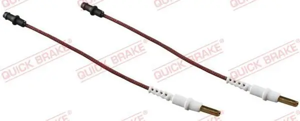 Warnkontakt, Bremsbelagverschleiß Hinterachse QUICK BRAKE WS 0208 A