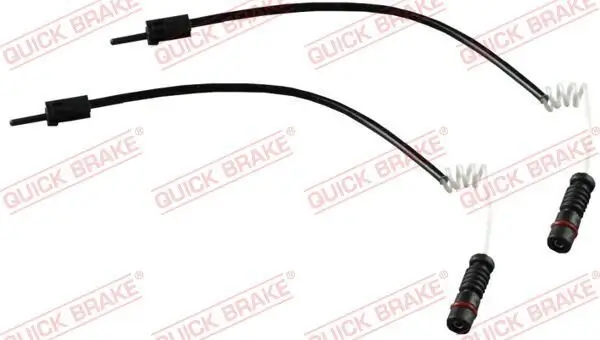 Warnkontakt, Bremsbelagverschleiß Hinterachse QUICK BRAKE WS 0210 A
